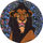 Pog n°26 - Oncle Scar, l'ennemi - Le Roi Lion - World Pog Federation (WPF)