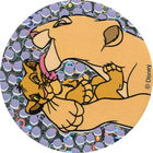 Pog n°33 - Sarabi lèche Simba - Le Roi Lion - World Pog Federation (WPF)