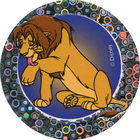 Pog n°45 - Simba se lèche - Le Roi Lion - World Pog Federation (WPF)