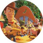 Pog n°45 - Woody abandonné - Toy Story - McDonald's - World Pog Federation (WPF)