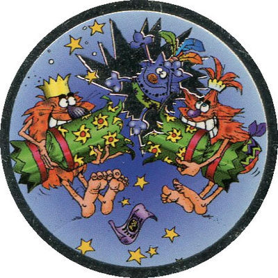Pog n° - 100% Noël - World Pog Federation (WPF)