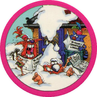 Pog n° - 100% Noël - World Pog Federation (WPF)