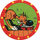 Pog n°1 - Rantanplan - Lucky Luke - Petit Brun Extra - World Pog Federation (WPF)