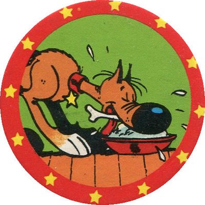 Pog n° - Lucky Luke - Petit Brun Extra - World Pog Federation (WPF)