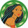 Pog n°1 - Pocahontas 1 - Pocahontas - World Pog Federation (WPF)