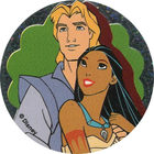 Pog n°9 - John et Pocahontas 1 - Pocahontas - World Pog Federation (WPF)