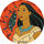 Pog n°30 - Le soleil - Pocahontas - World Pog Federation (WPF)