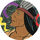 Pog n°43 - Le chef Powhatan - Pocahontas - World Pog Federation (WPF)
