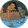 Pog n°46 - Sur la rivière - Pocahontas - World Pog Federation (WPF)