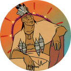 Pog n°79 - Powhatan le sage - Pocahontas - World Pog Federation (WPF)