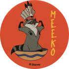 Pog n°81 - Le mime de Meiko - Pocahontas - World Pog Federation (WPF)