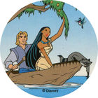 Pog n°95 - Canoë sur la rivière - Pocahontas - World Pog Federation (WPF)