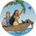 Pog n°95 - Canoë sur la rivière - Pocahontas - World Pog Federation (WPF)