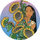 Pog n°97 - Les tournesols 2 - Pocahontas - World Pog Federation (WPF)
