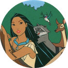 Pog n°98 - Les amis de la forêt - Pocahontas - World Pog Federation (WPF)