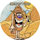 Pog n°63 - IndiaPOG Jones - Série n°3 - Tour du monde - World Pog Federation (WPF)