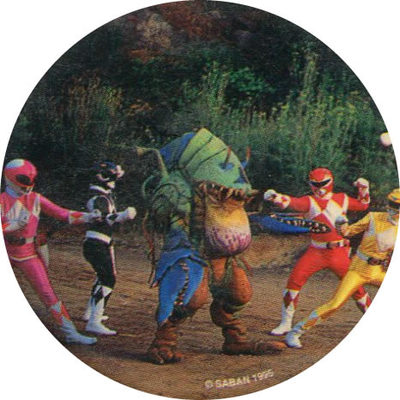 Pog n° - Power Rangers - World Pog Federation (WPF)