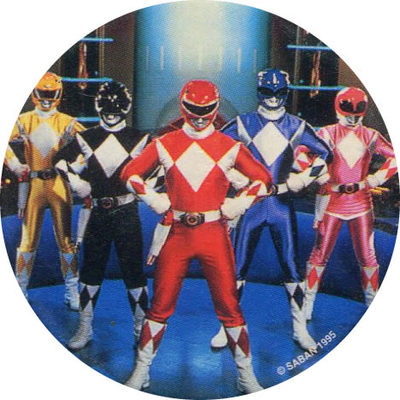 Pog n° - Power Rangers - World Pog Federation (WPF)