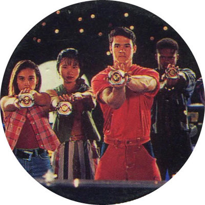 Pog n° - Power Rangers - World Pog Federation (WPF)