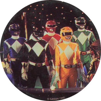 Pog n° - Power Rangers - World Pog Federation (WPF)