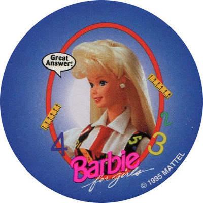 Pog n° - Barbie for girls - World Pog Federation (WPF)