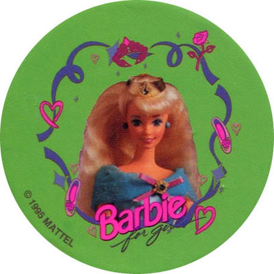 Pog n° - Barbie for girls - World Pog Federation (WPF)