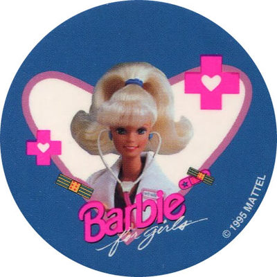 Pog n° - Barbie for girls - World Pog Federation (WPF)