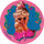 Pog n°19 - Barbie for girls - World Pog Federation (WPF)