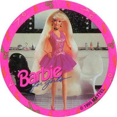 Pog n° - Barbie for girls - World Pog Federation (WPF)