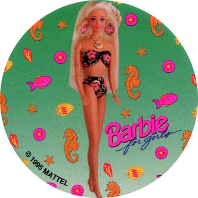 Pog n° - Barbie for girls - World Pog Federation (WPF)