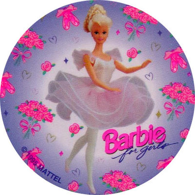 Pog n° - Barbie for girls - World Pog Federation (WPF)