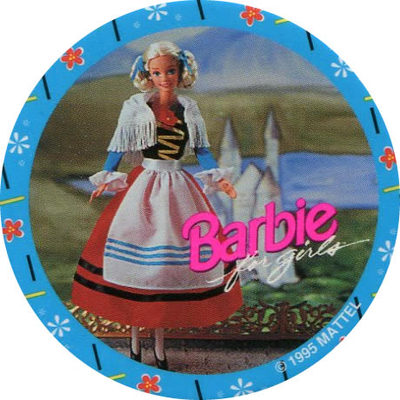 Pog n° - Barbie for girls - World Pog Federation (WPF)