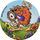 Pog n°8 - POGMAN Écolo 4 - Babybel - World Pog Federation (WPF)
