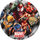 Pog n°14 - Claw - Marvel Heroes - Global Pog Association (GPA)