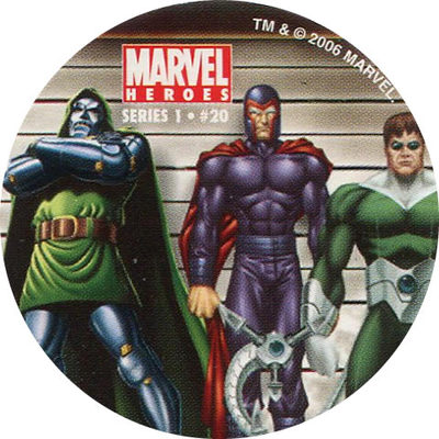 Pog n° - Marvel Heroes - Global Pog Association (GPA)