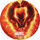 Pog n°22 - Human Torch (flying) - Marvel Heroes - Global Pog Association (GPA)