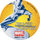Pog n°33 - Silver Surfer (shredding) - Marvel Heroes - Global Pog Association (GPA)
