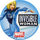Pog n°41 - Invisible Woman - Marvel Heroes - Global Pog Association (GPA)