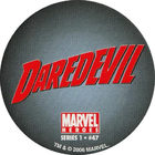 Pog n°47 - Daredevil (logo) - Marvel Heroes - Global Pog Association (GPA)