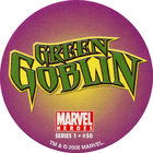 Pog n°50 - Green Goblin (logo) - Marvel Heroes - Global Pog Association (GPA)