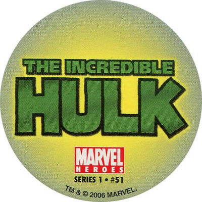 Pog n° - Marvel Heroes - Global Pog Association (GPA)