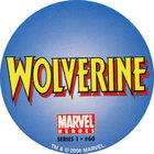 Pog n°60 - Wolverine (logo) - Marvel Heroes - Global Pog Association (GPA)