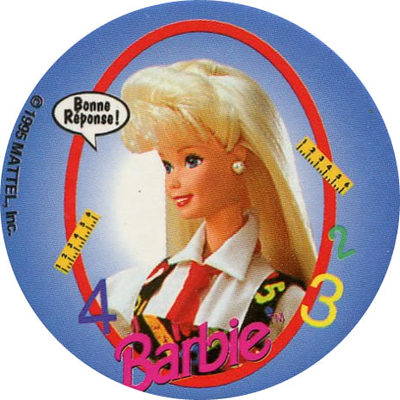 Pog n° - Barbie - World Pog Federation (WPF)