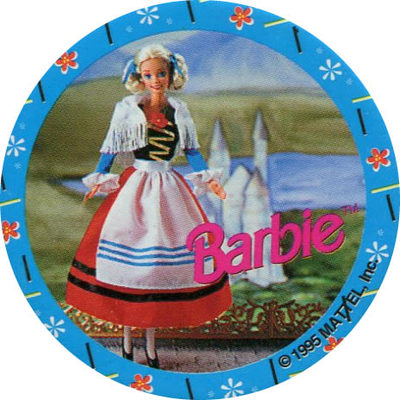 Pog n° - Barbie - World Pog Federation (WPF)