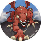Pog n°20 - Red dragon - Series #2 - Global Pog Association (GPA)