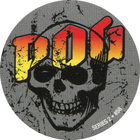 Pog n°58 - Gray skull - Series #2 - Global Pog Association (GPA)