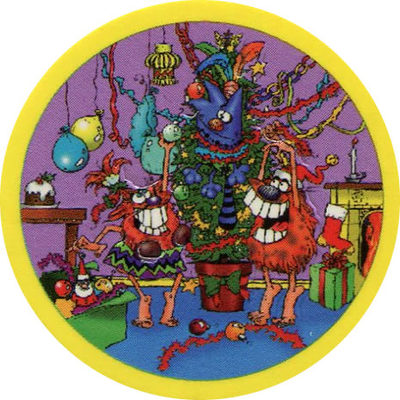 Pog n° - Christmas Chaos - World Pog Federation (WPF)