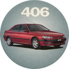 Pog n°4 - Peugeot 406 - Peugeot - World Pog Federation (WPF)