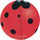 Pog n°51 - Lady Bug - Série n°1 - World Pog Federation (WPF)
