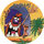 Pog n°39 - Aloha! - Series 2 - World Pog Federation (WPF)